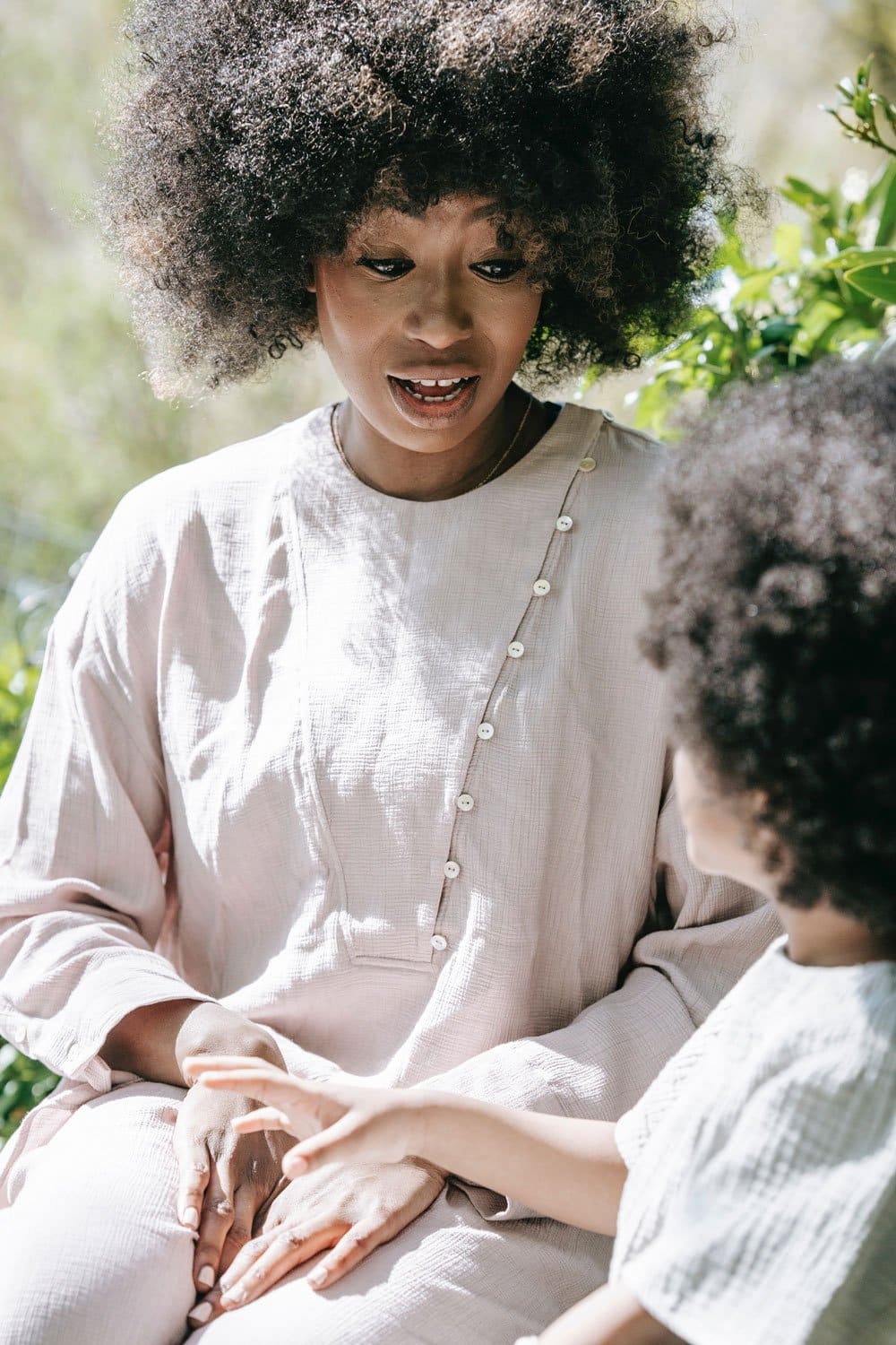 tone and language can make a big difference when talking to your kids